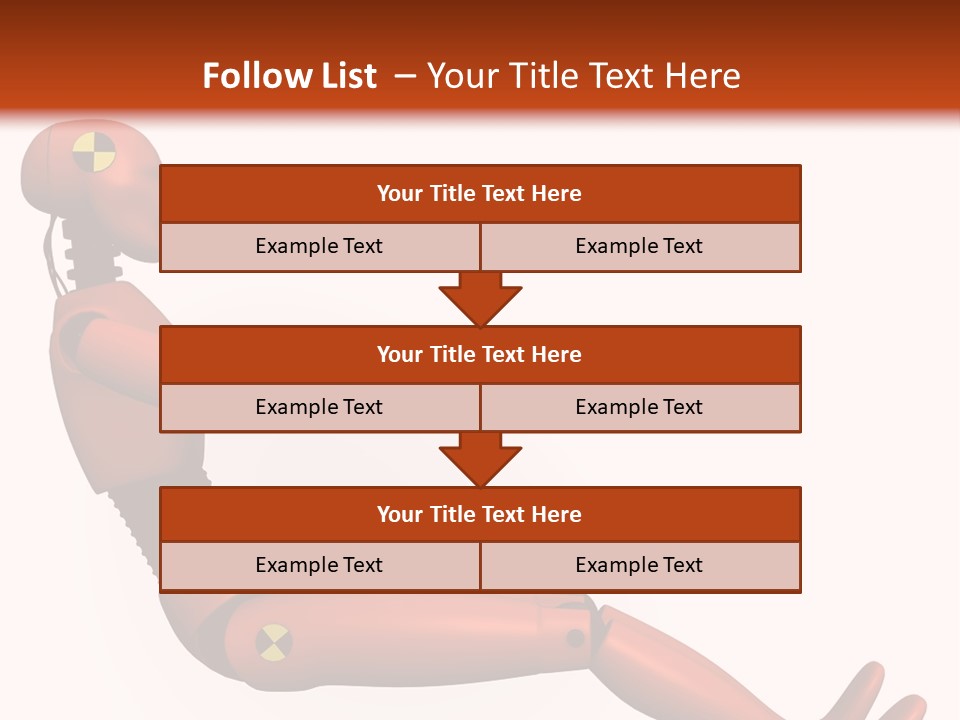 Dummy Test Robot PowerPoint Template