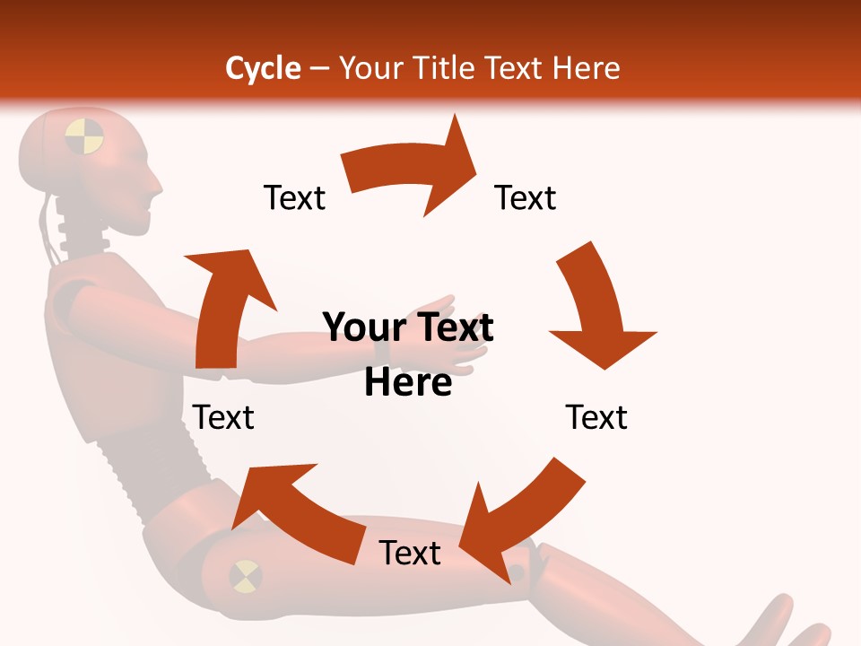 Dummy Test Robot PowerPoint Template