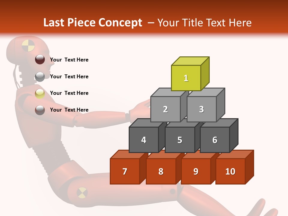 Dummy Test Robot PowerPoint Template