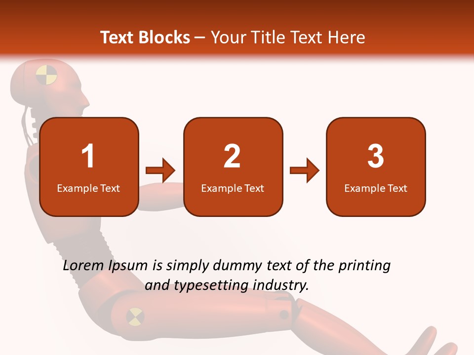 Dummy Test Robot PowerPoint Template