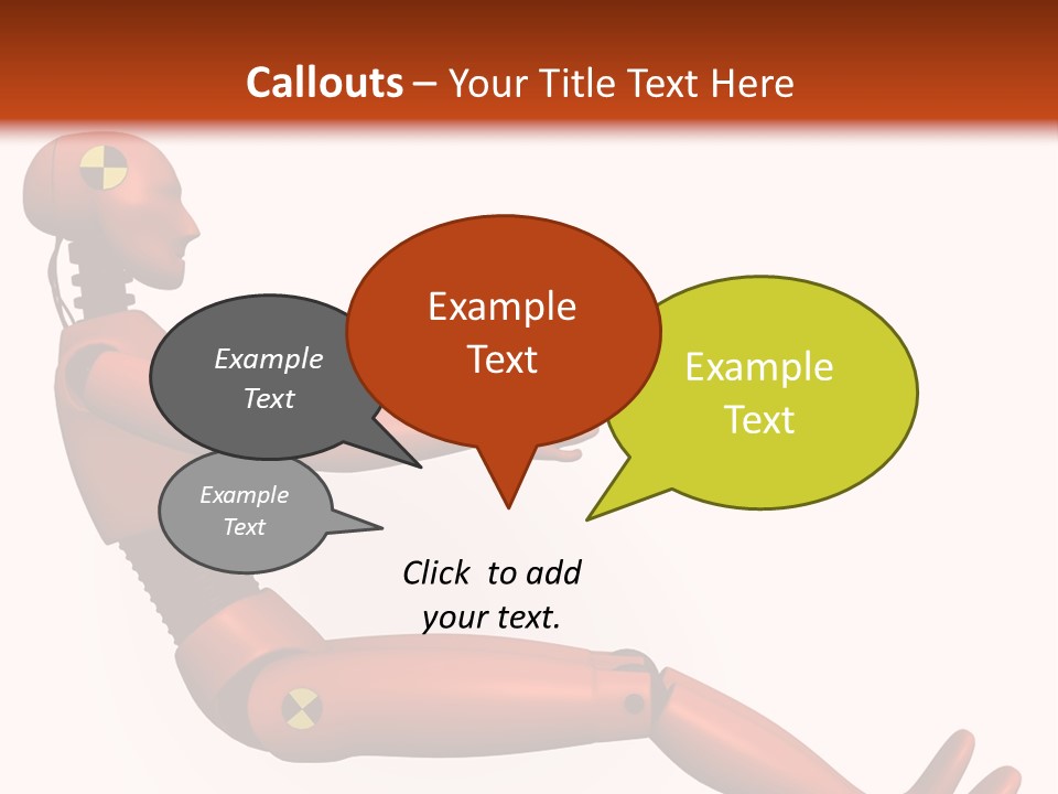 Dummy Test Robot PowerPoint Template