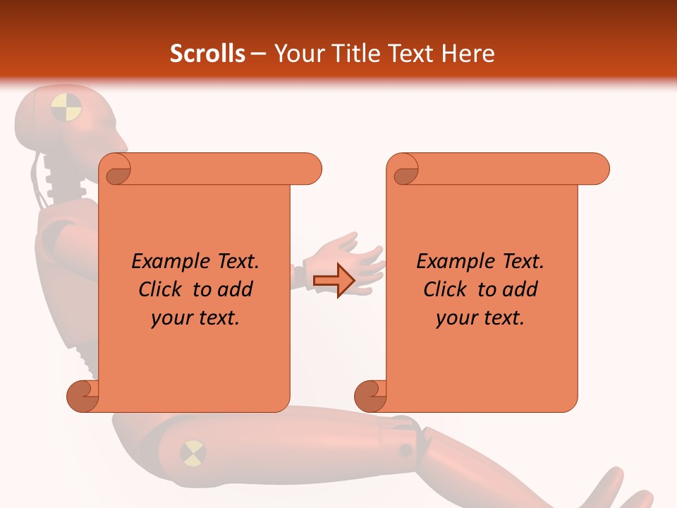 Dummy Test Robot PowerPoint Template
