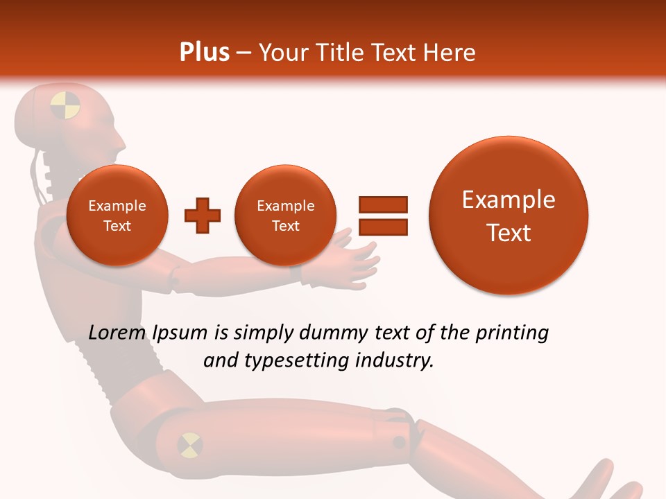 Dummy Test Robot PowerPoint Template