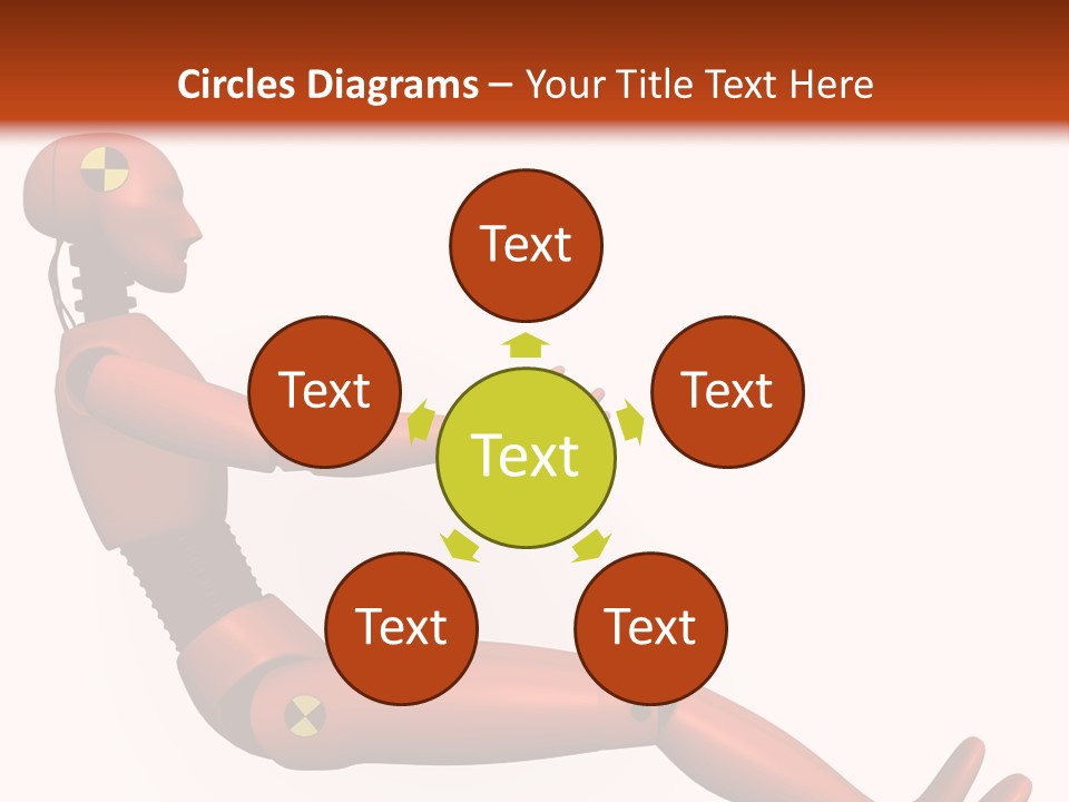 Dummy Test Robot PowerPoint Template
