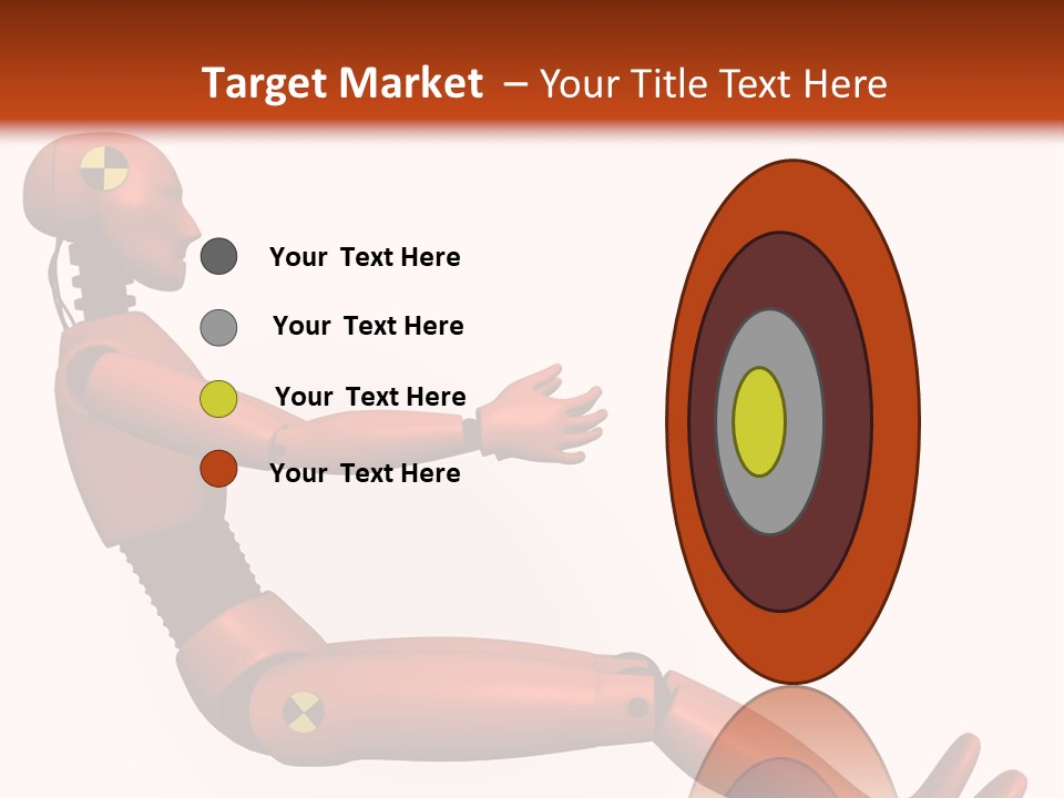 Dummy Test Robot PowerPoint Template