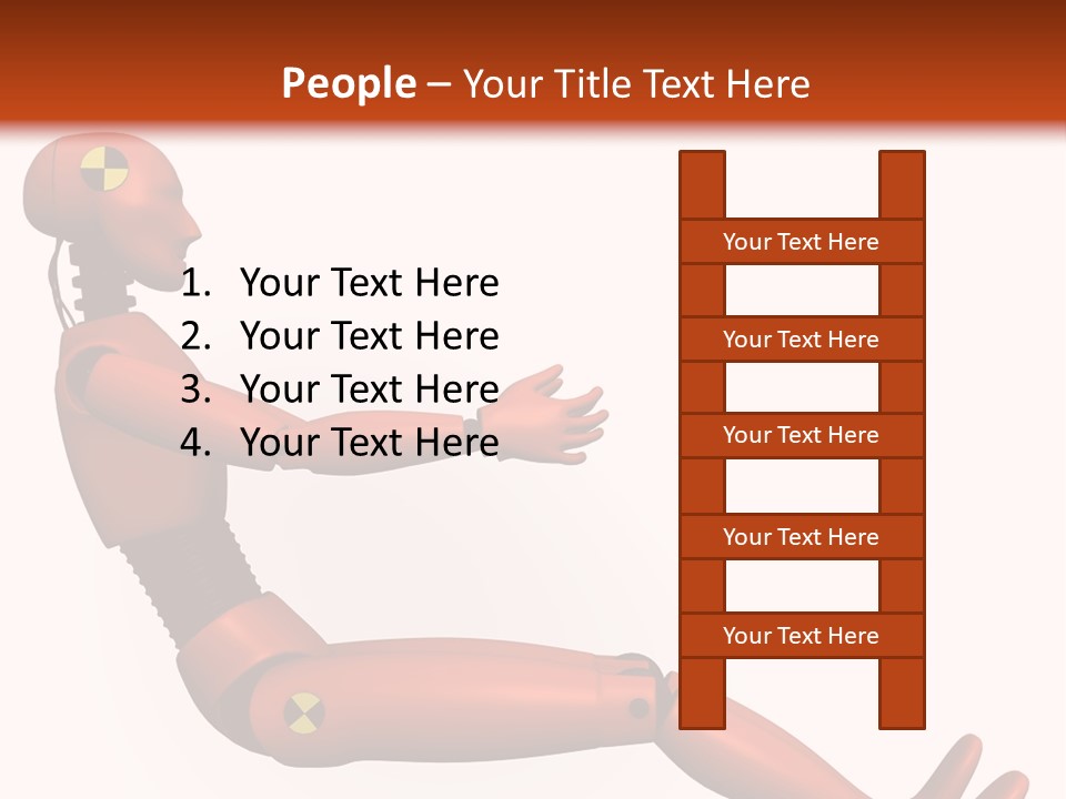 Dummy Test Robot PowerPoint Template
