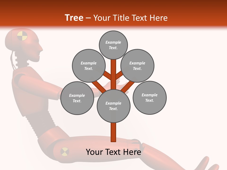 Dummy Test Robot PowerPoint Template