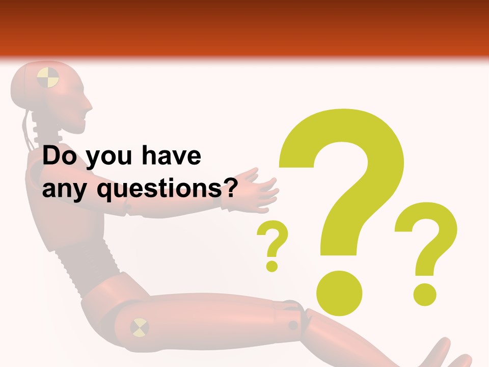 Dummy Test Robot PowerPoint Template