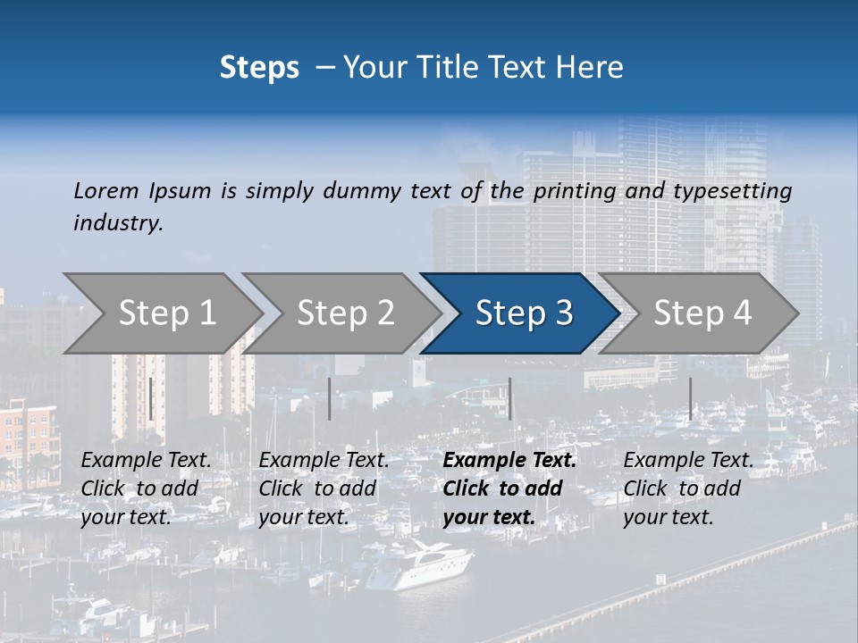 Southeast South Seaport PowerPoint Template