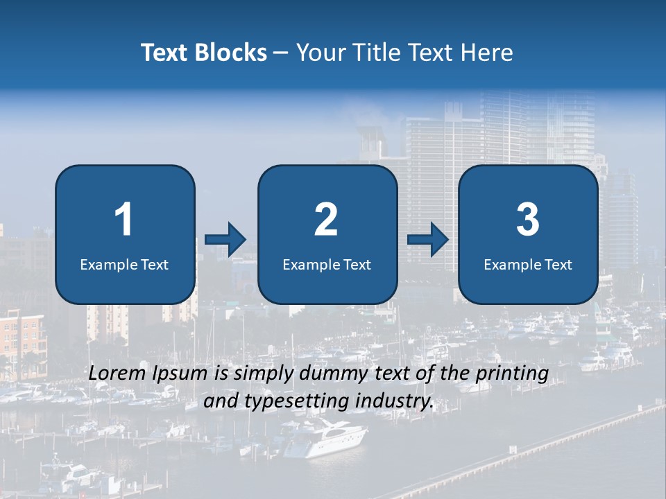 Southeast South Seaport PowerPoint Template