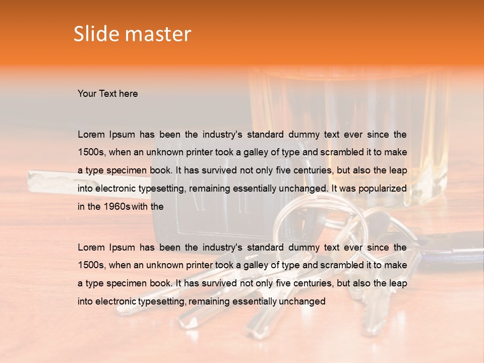 Vehicular Law Auto PowerPoint Template