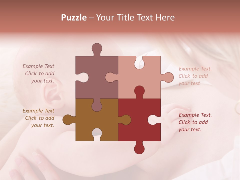 Love Two Nursling PowerPoint Template
