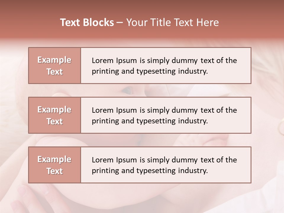 Love Two Nursling PowerPoint Template