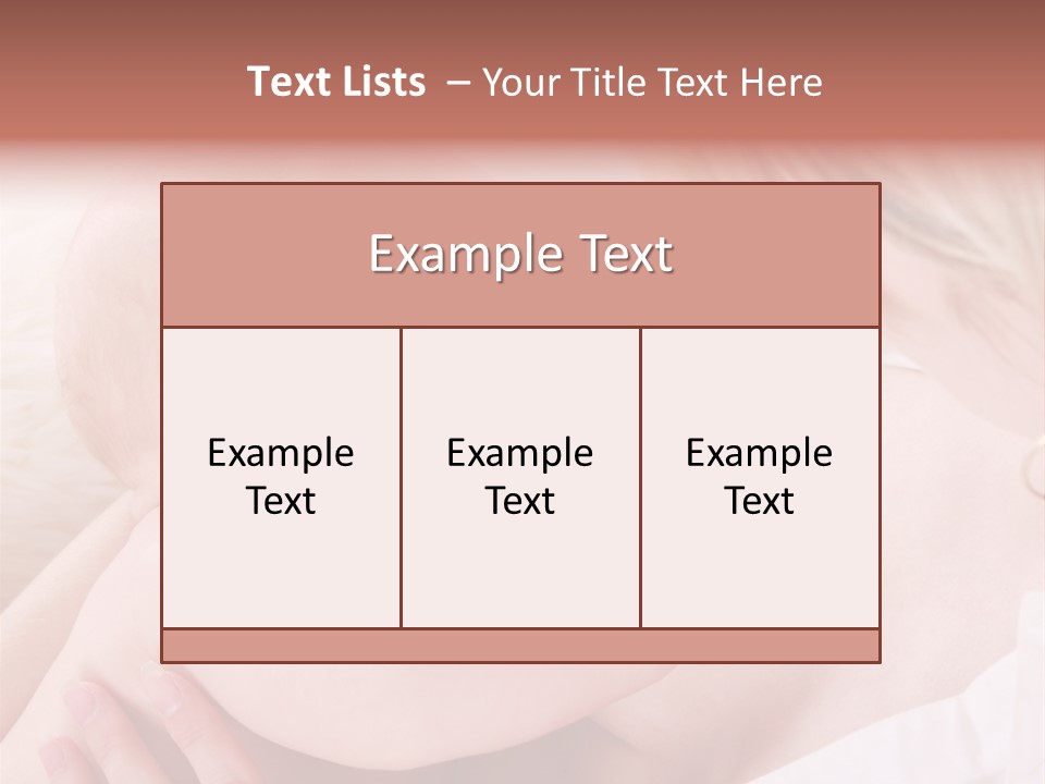 Love Two Nursling PowerPoint Template