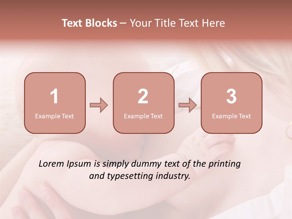 Love Two Nursling PowerPoint Template