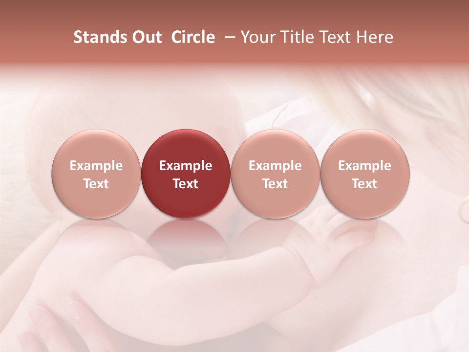 Love Two Nursling PowerPoint Template