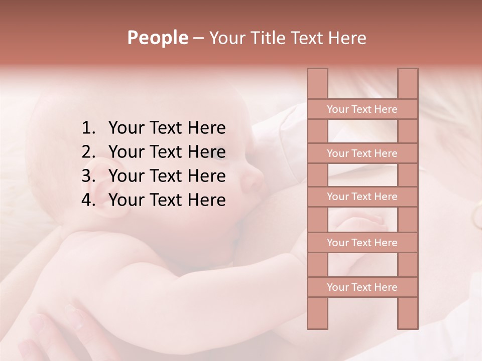 Love Two Nursling PowerPoint Template