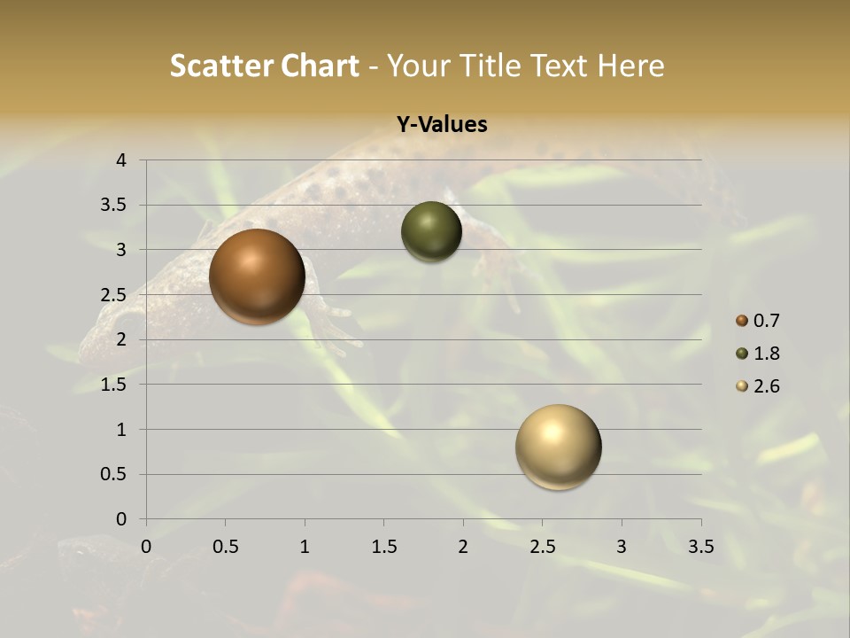 Crested Frog Young PowerPoint Template