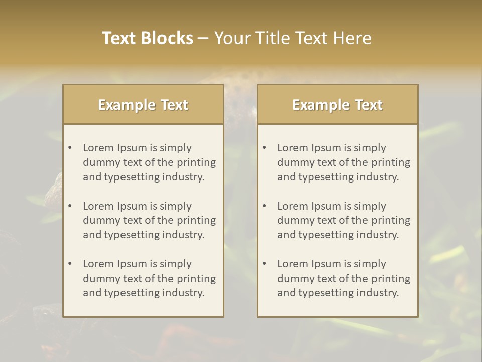 Crested Frog Young PowerPoint Template