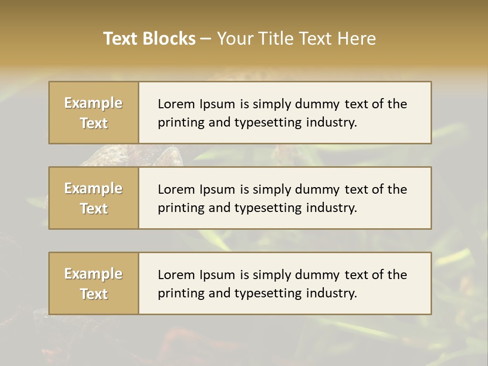 Crested Frog Young PowerPoint Template