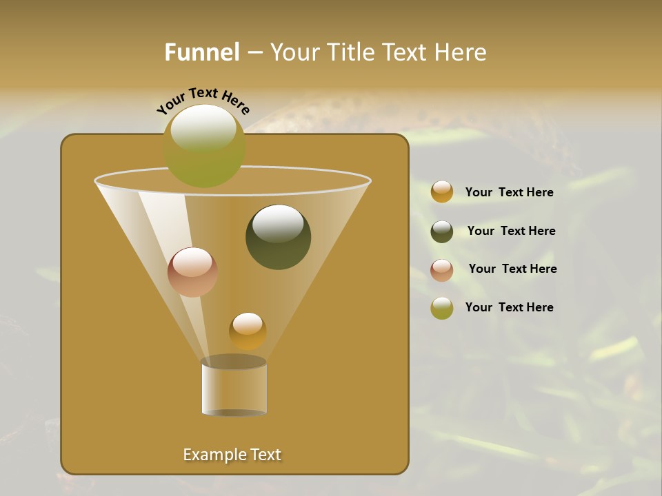 Crested Frog Young PowerPoint Template