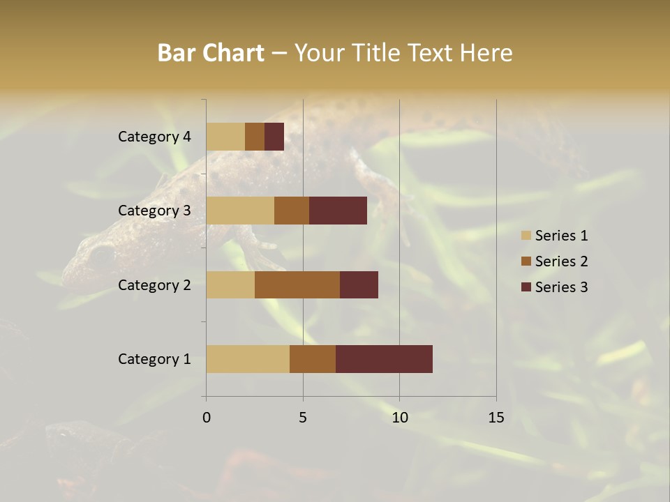 Crested Frog Young PowerPoint Template