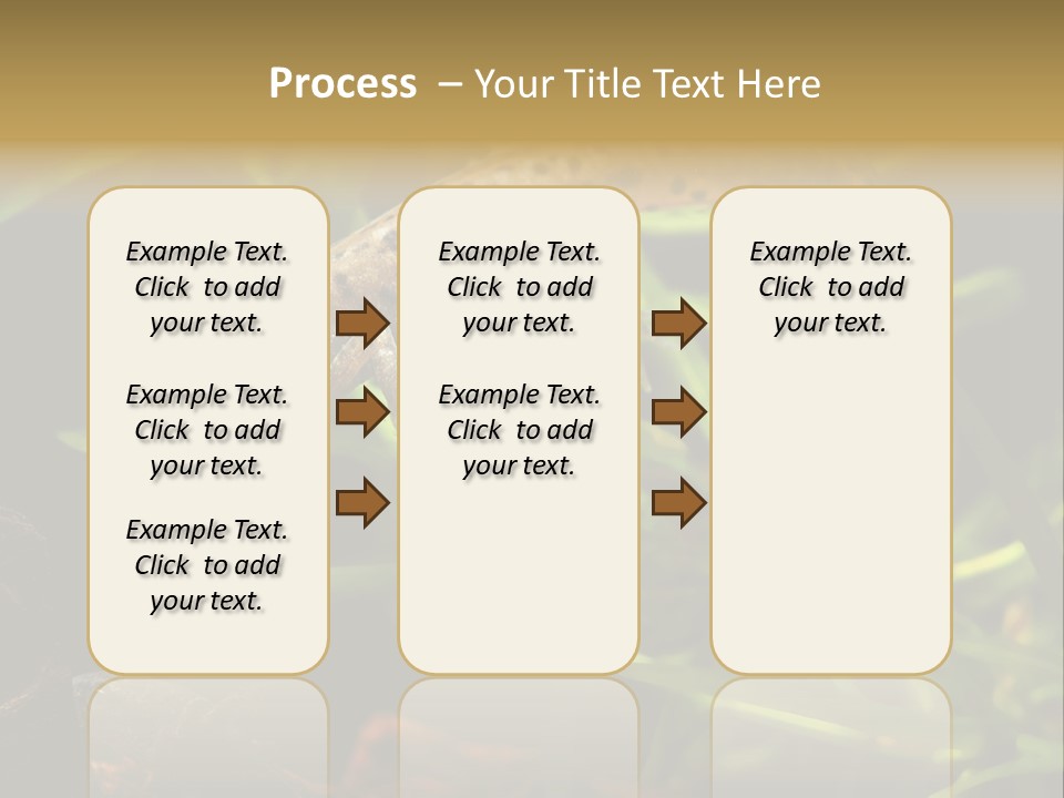 Crested Frog Young PowerPoint Template