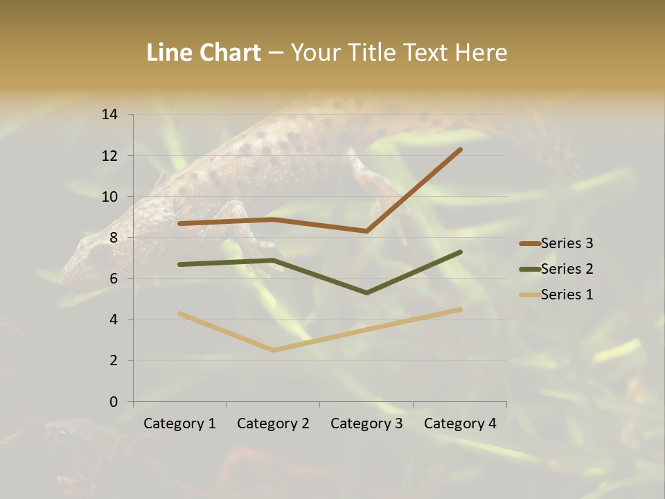Crested Frog Young PowerPoint Template