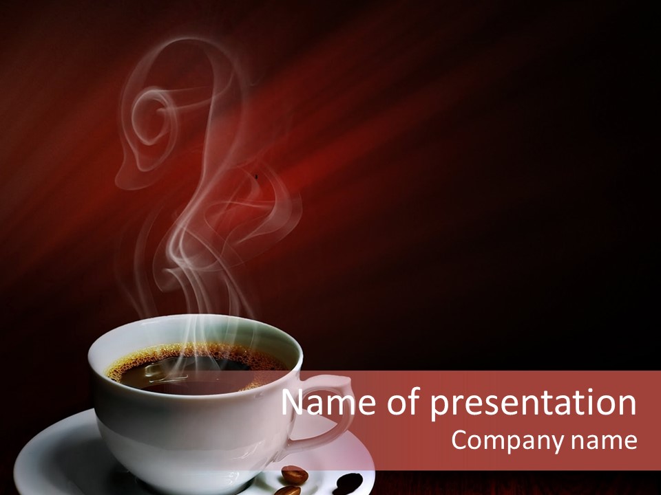 Background Shop Morning PowerPoint Template