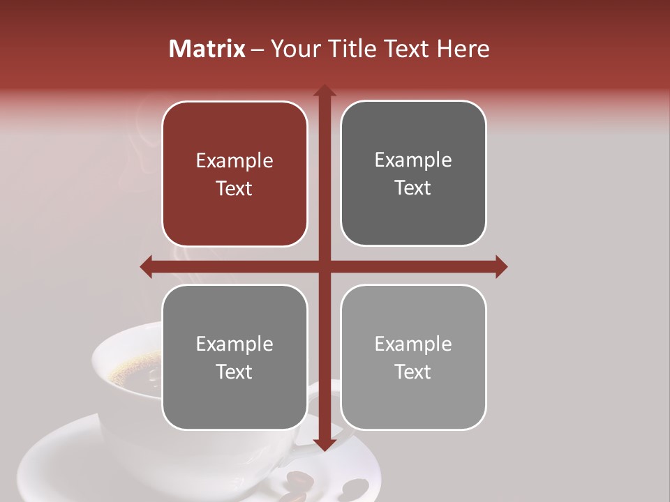 Background Shop Morning PowerPoint Template