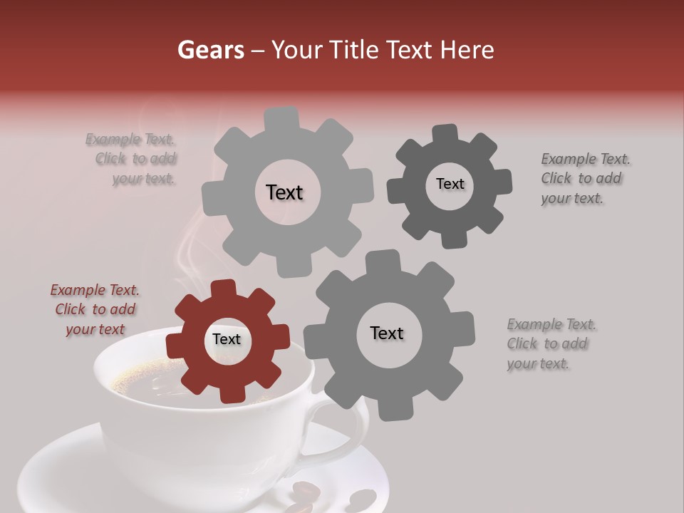 Background Shop Morning PowerPoint Template