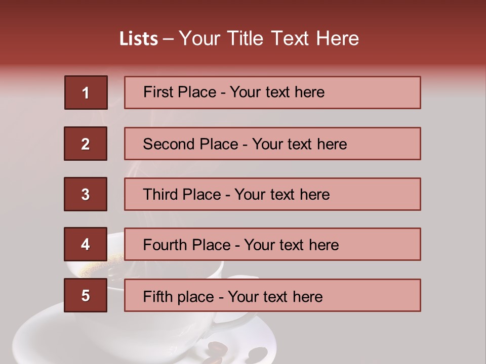 Background Shop Morning PowerPoint Template