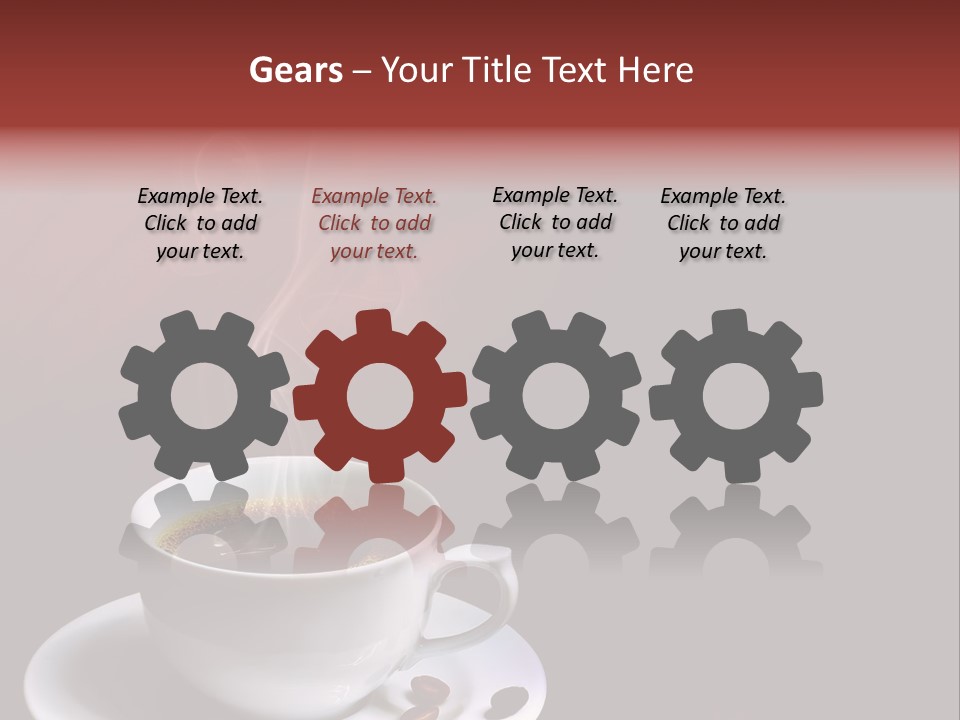 Background Shop Morning PowerPoint Template