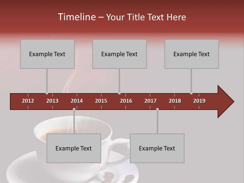 Background Shop Morning PowerPoint Template