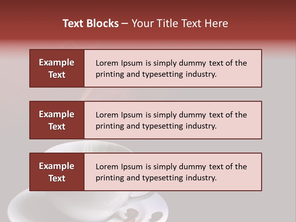 Background Shop Morning PowerPoint Template