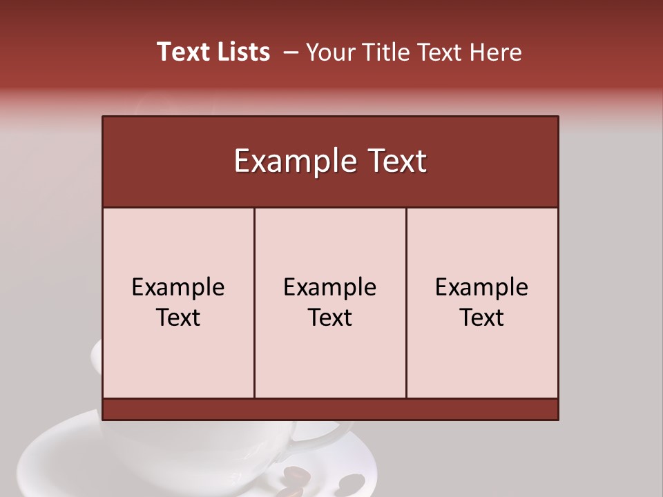 Background Shop Morning PowerPoint Template