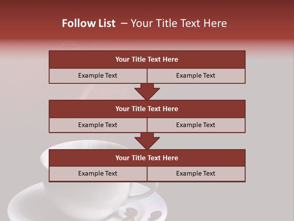 Background Shop Morning PowerPoint Template