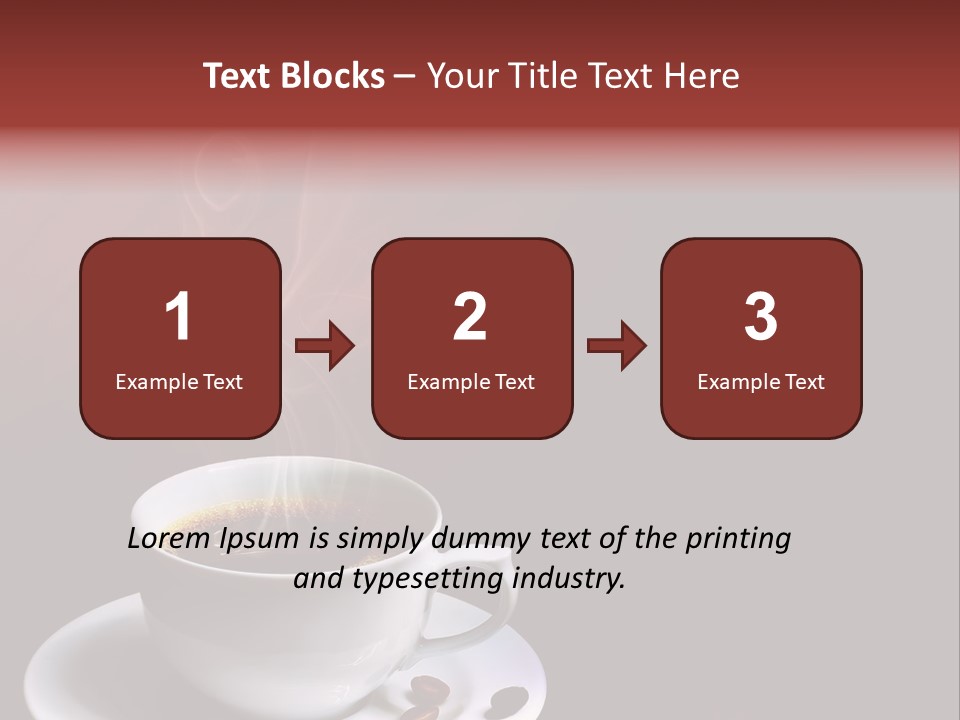 Background Shop Morning PowerPoint Template