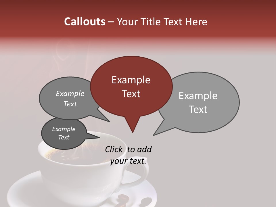 Background Shop Morning PowerPoint Template