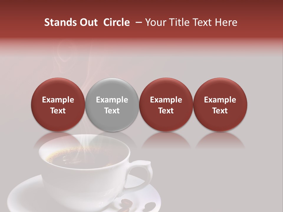 Background Shop Morning PowerPoint Template