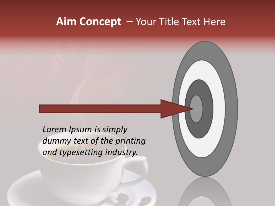 Background Shop Morning PowerPoint Template