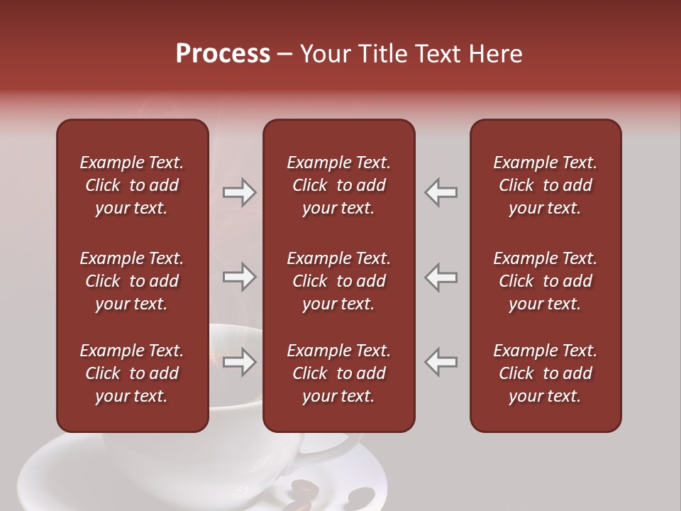 Background Shop Morning PowerPoint Template