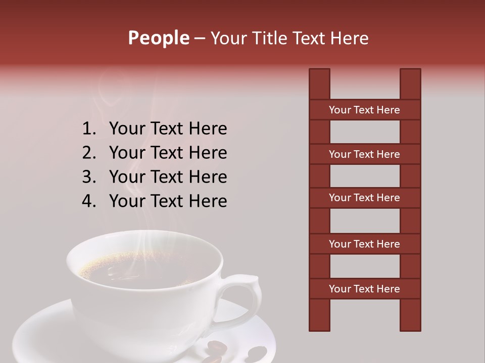 Background Shop Morning PowerPoint Template