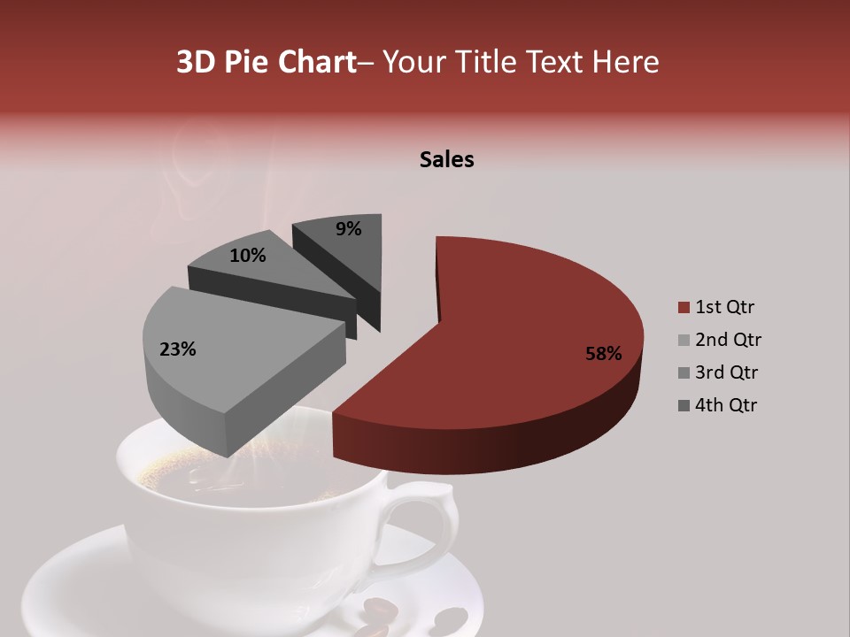 Background Shop Morning PowerPoint Template