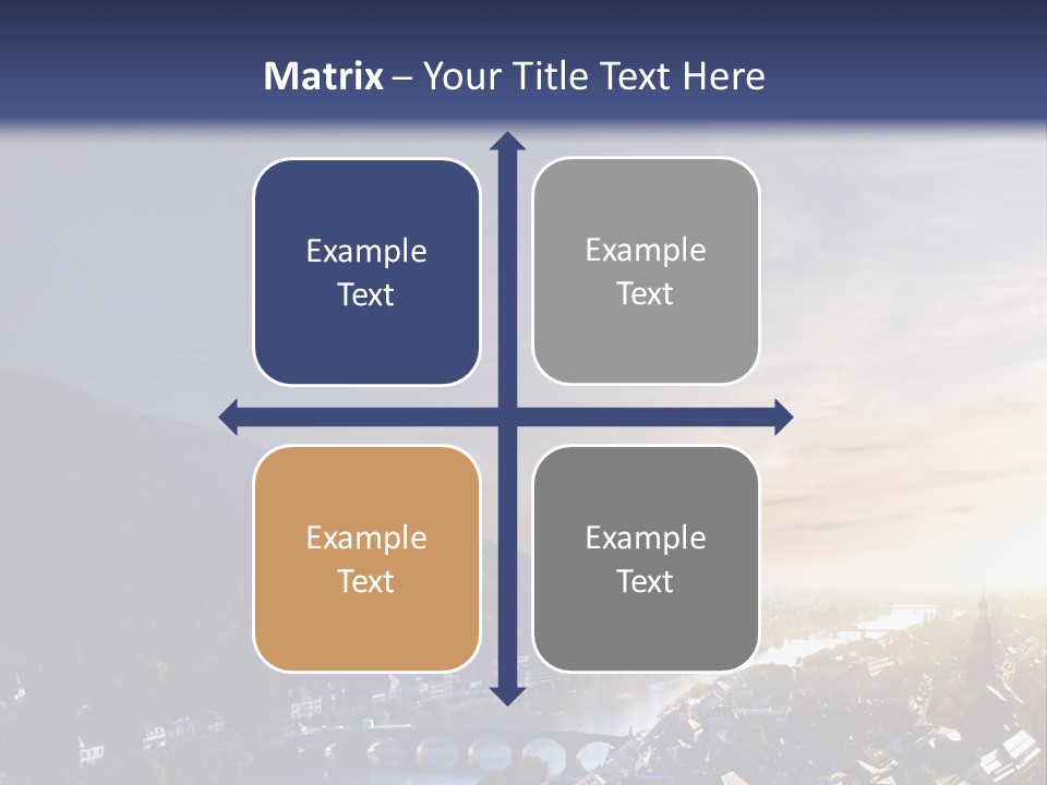 Tower Cathedral Hill PowerPoint Template