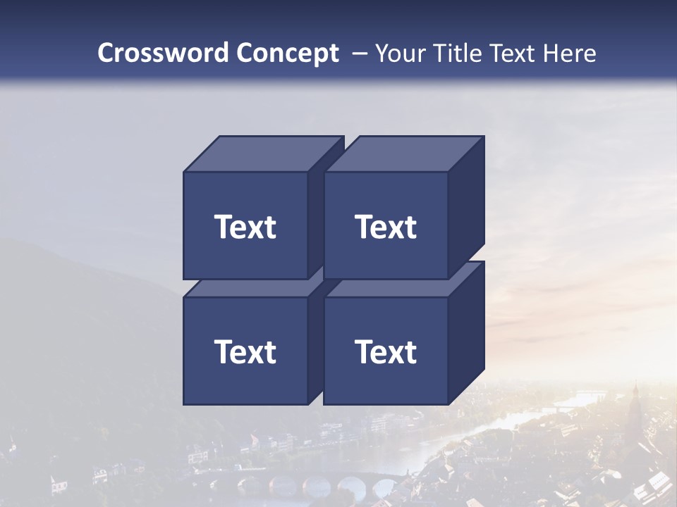 Tower Cathedral Hill PowerPoint Template