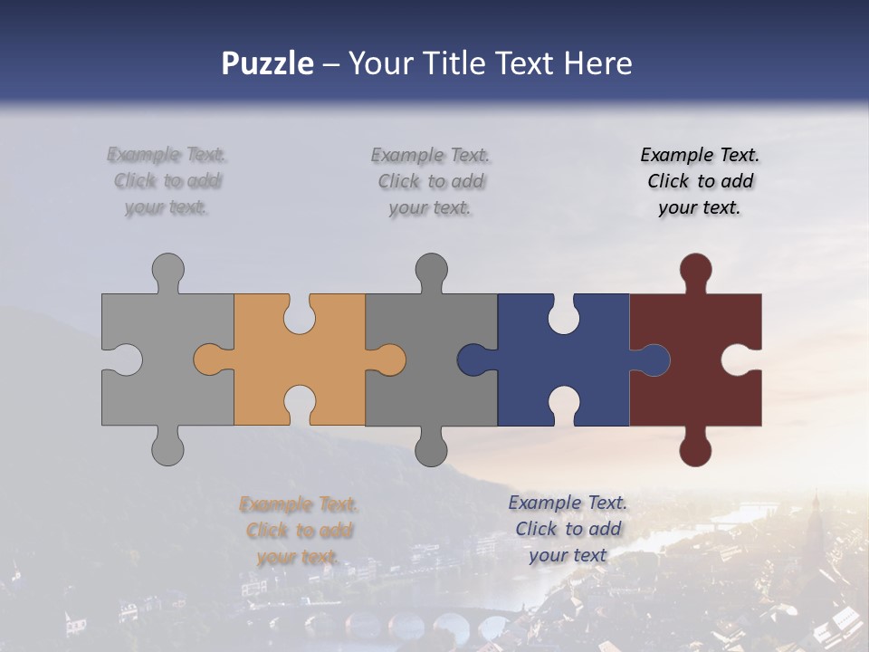 Tower Cathedral Hill PowerPoint Template