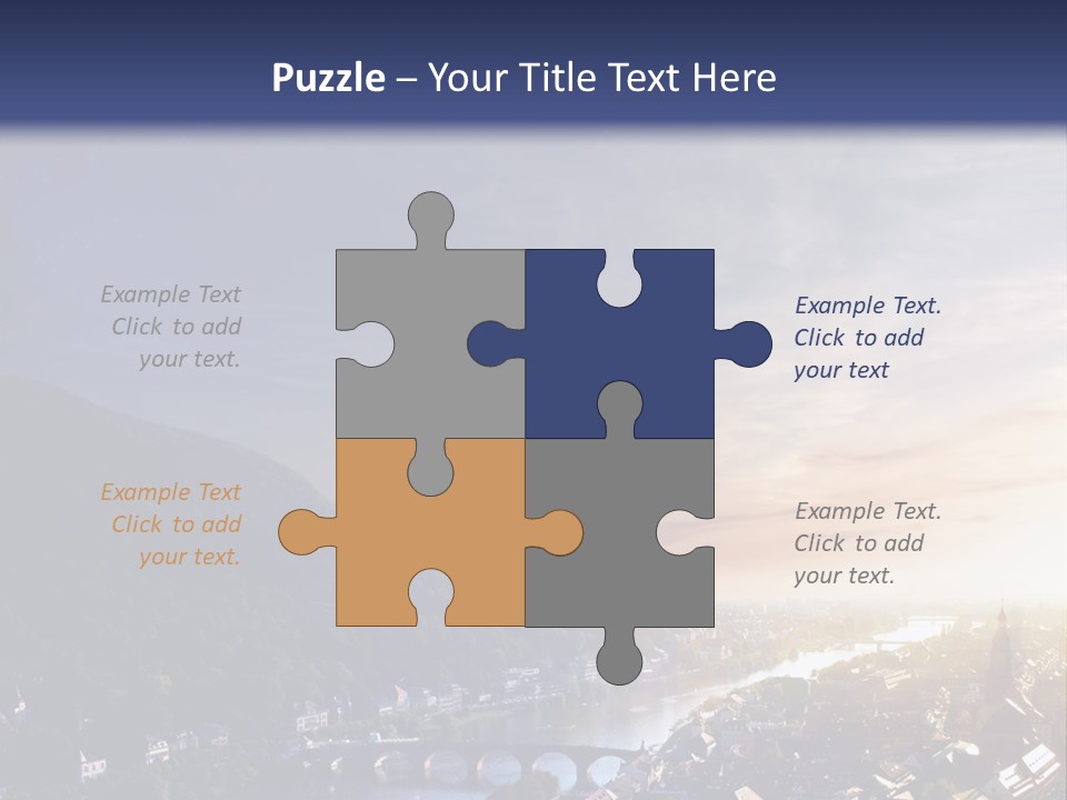 Tower Cathedral Hill PowerPoint Template