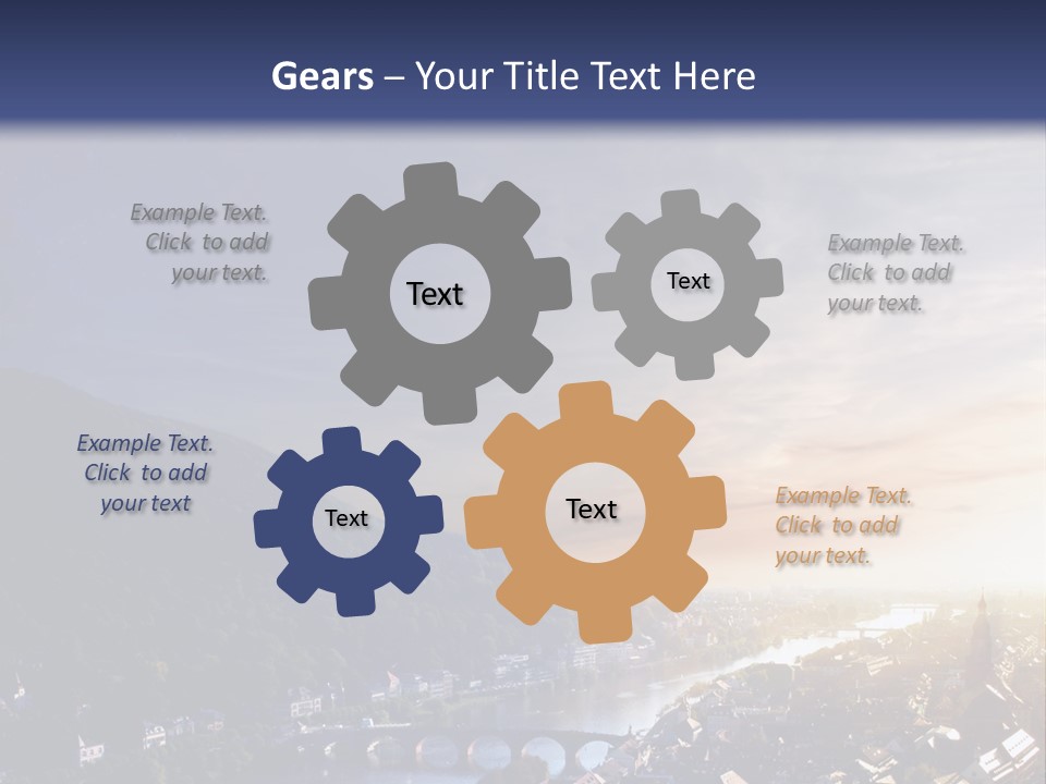 Tower Cathedral Hill PowerPoint Template