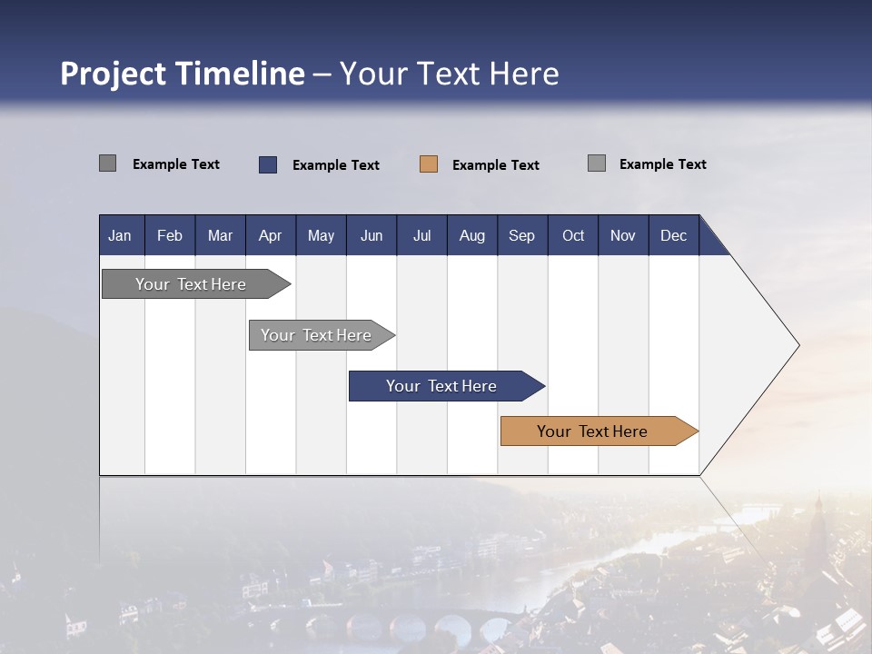 Tower Cathedral Hill PowerPoint Template